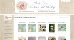 Desktop Screenshot of bellefleurtextures.com